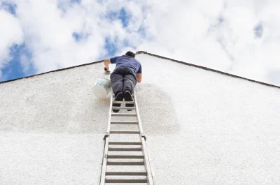 Peinture extérieure à Queyrac — façades et ravalement